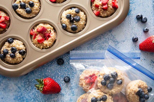 Meal Prep Freezer Steel Cut Oatmeal